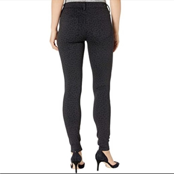 Liverpool NWT Madonna Black Charcoal Cheetah Print Leggings 0/25 - Picture 6 of 15
